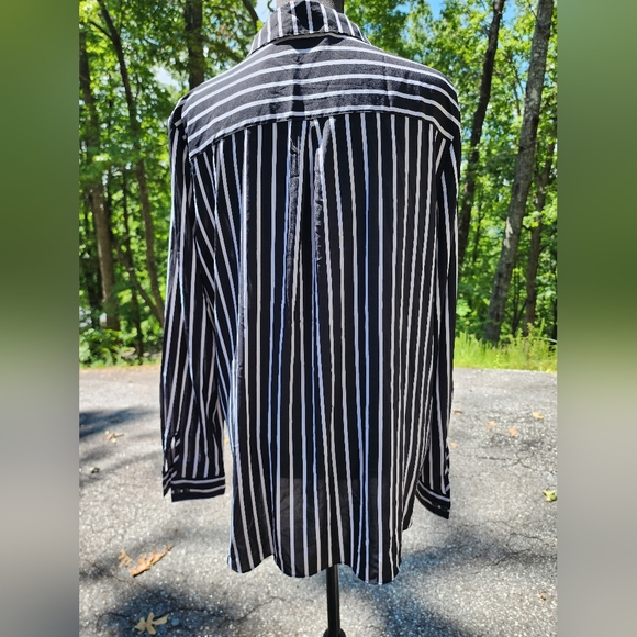 SUSAN GRAVER striped Blouse1 - Picture 4 of 10